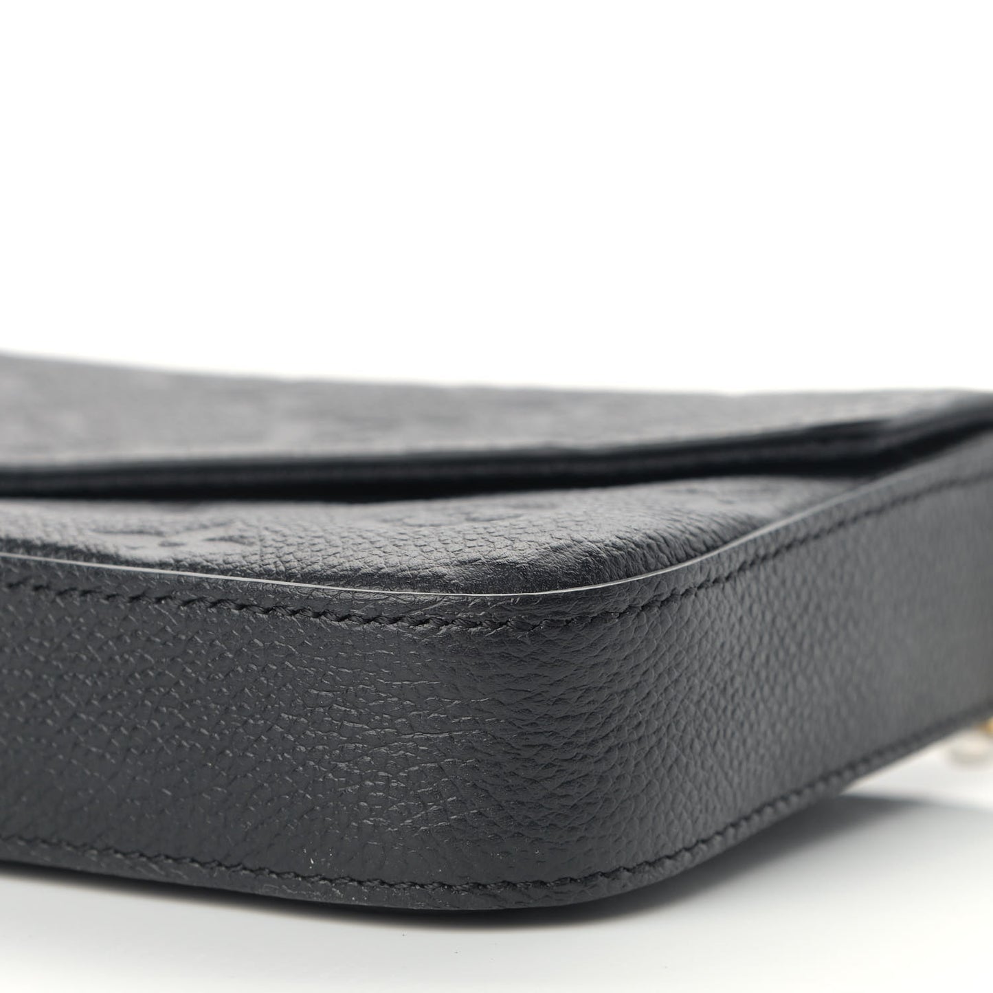 Empreinte Pochette Felicie Chain Wallet Black