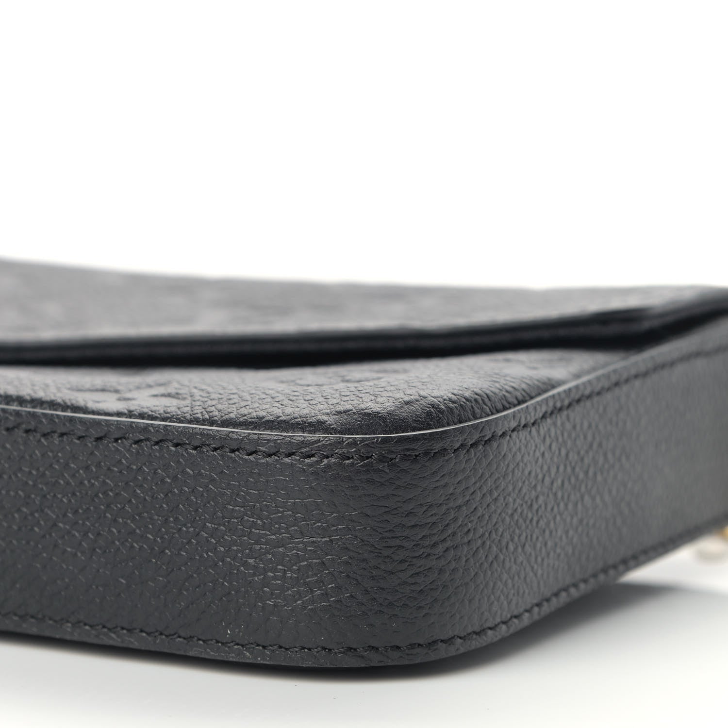 Louis Vuitton Empreinte Pochette Felicie Chain Wallet Black 12 of 15