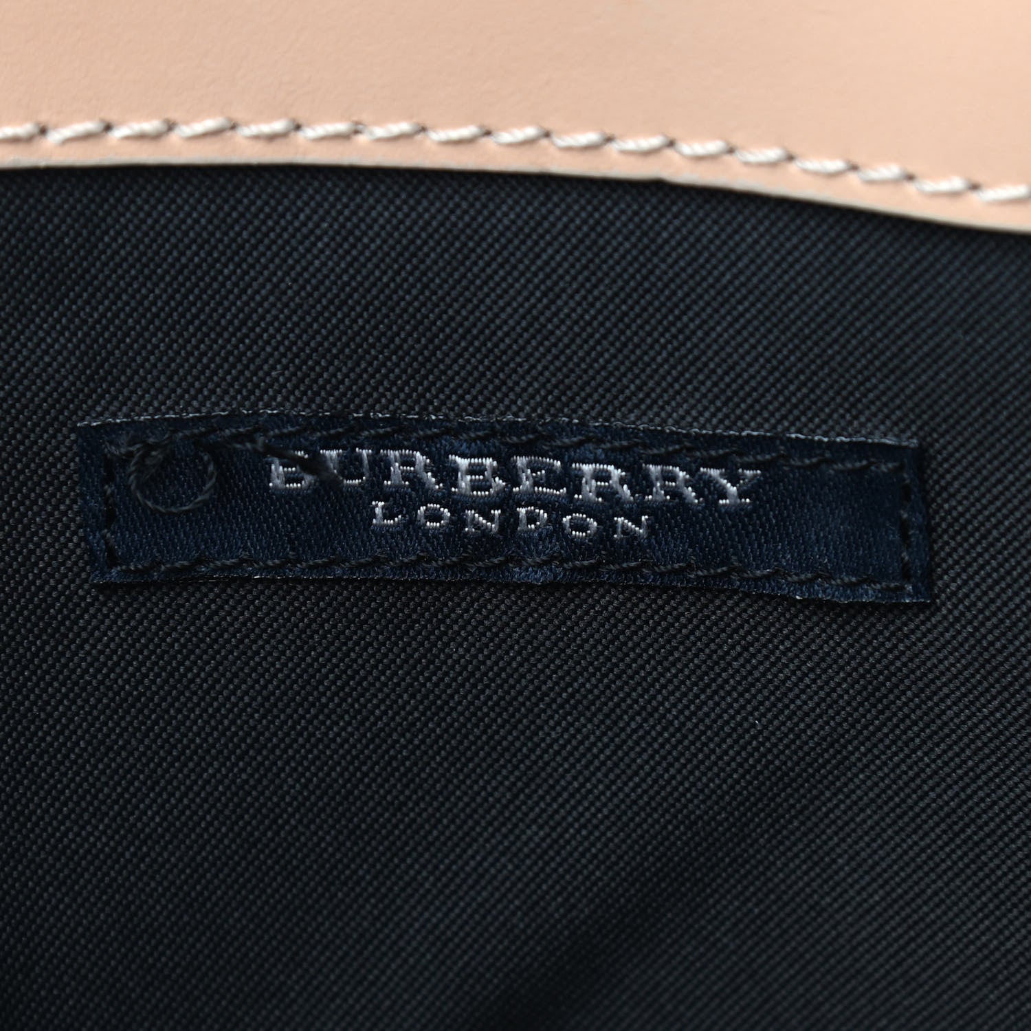 Burberry Canvas House Check Front Pocket Tote Beige 6 of 14