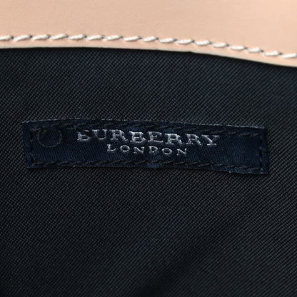 Burberry Canvas House Check Front Pocket Tote Beige 6 of 14