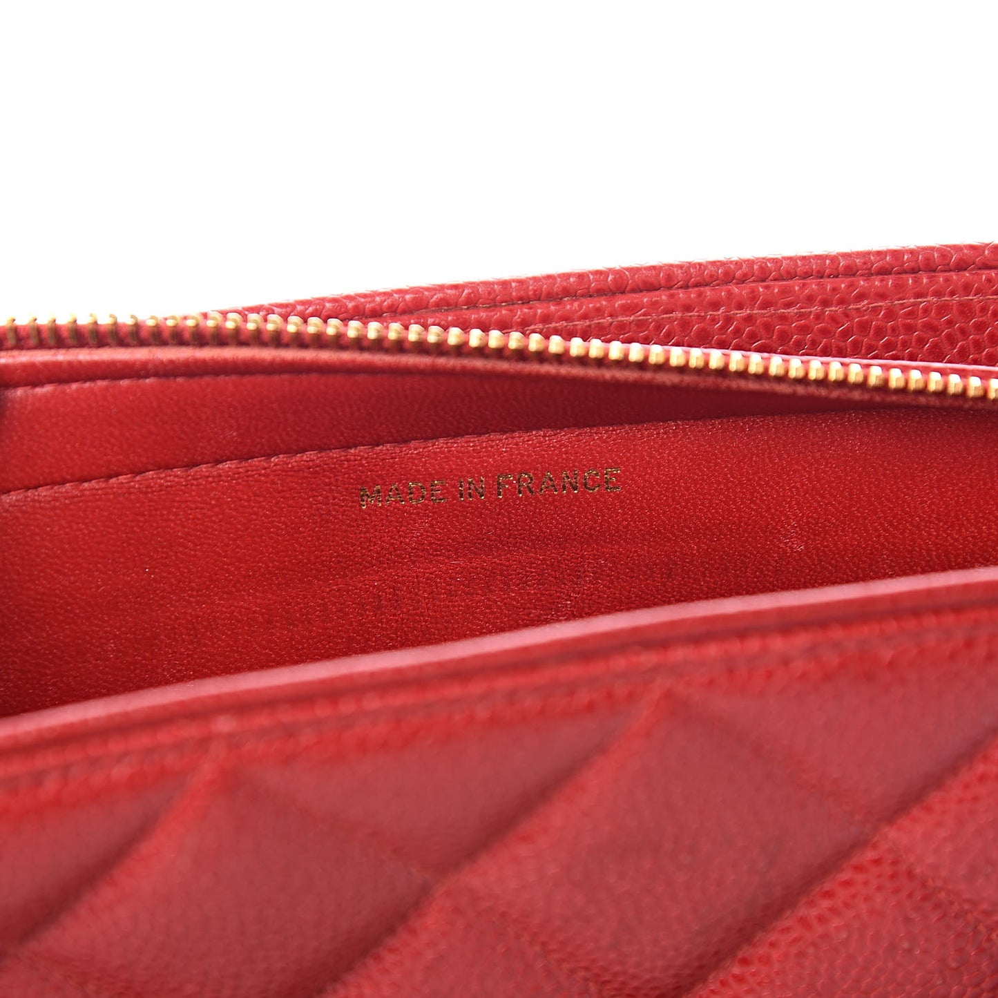 Caviar Quilted Sun Medallion Shoulder Bag Red