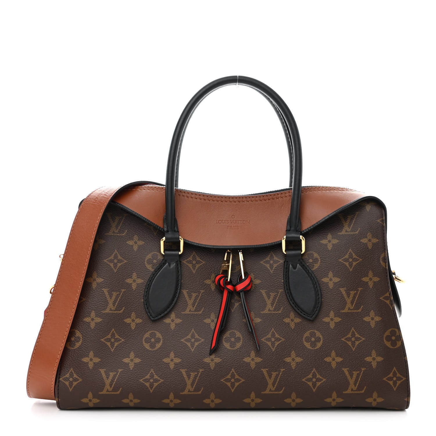 Louis Vuitton Monogram Tuileries Caramel Rouge 1 of 10