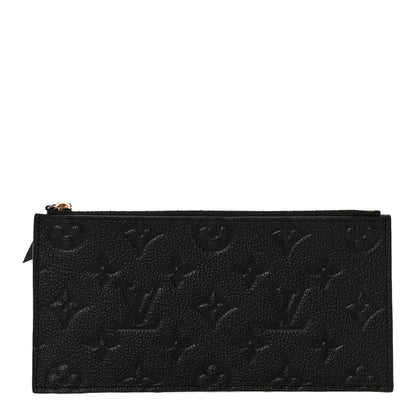 Louis Vuitton Empreinte Felicie Chain Wallet Zippered Insert Black 1 of 9