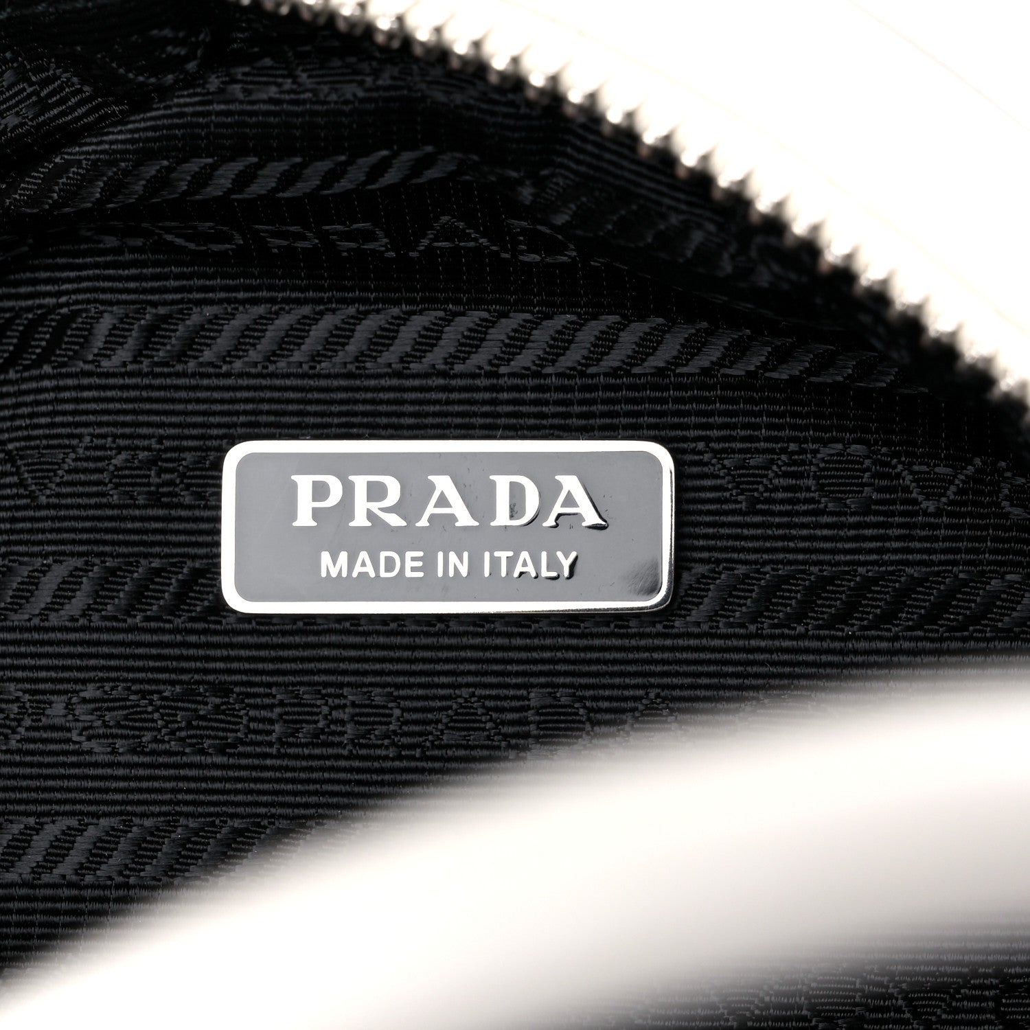 Prada Grace Lux Triangle Top Handle Shoulder Bag White 7 of 8