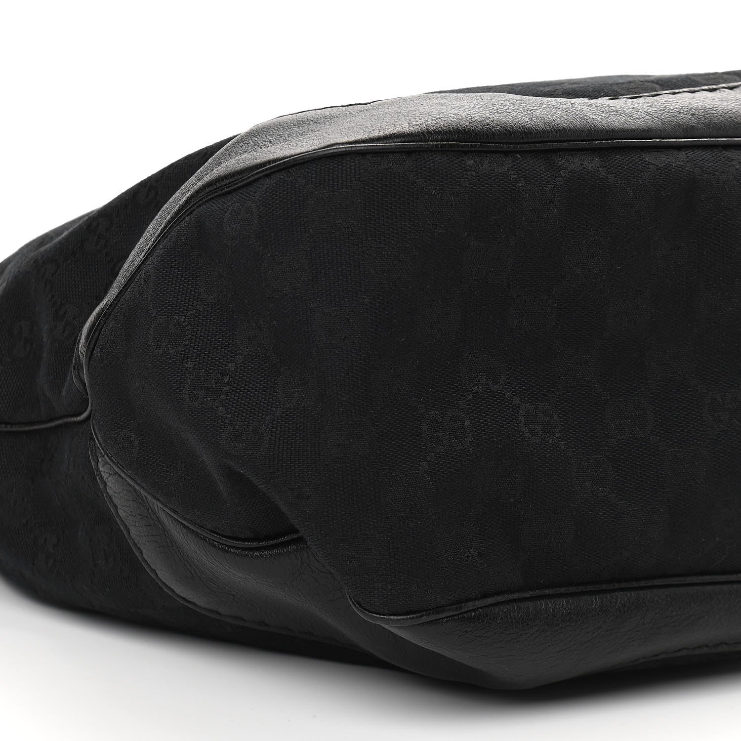 Gucci Monogram Medium Charlotte Hobo Black 8 of 9