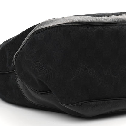 Gucci Monogram Medium Charlotte Hobo Black 8 of 9