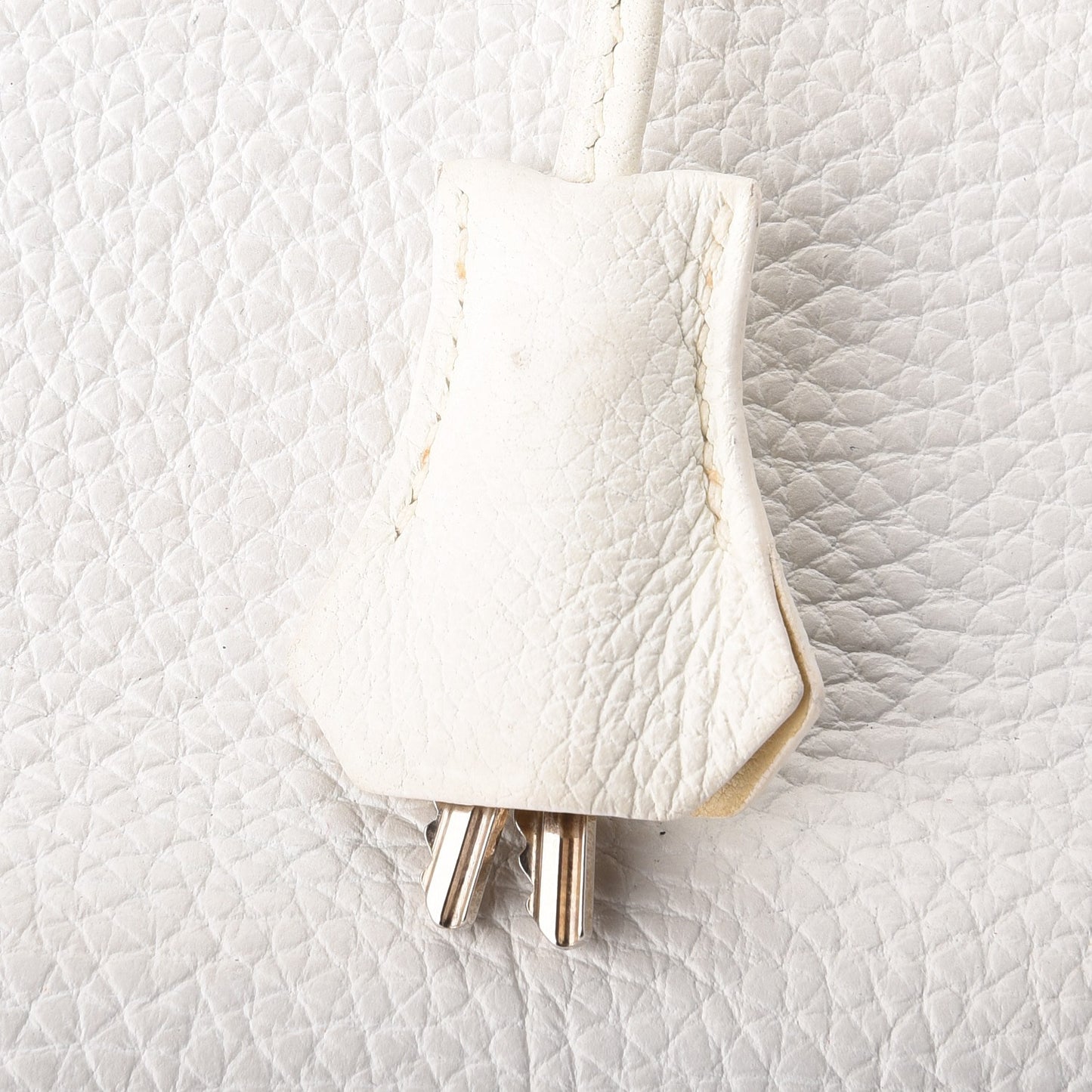 Taurillon Clemence Birkin 30 White
