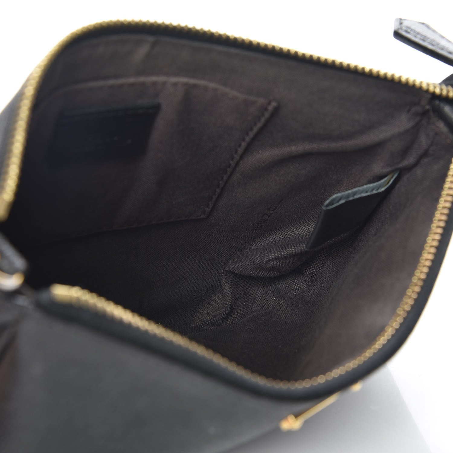 Fendi Vitello Elite Pochette Black 5 of 7