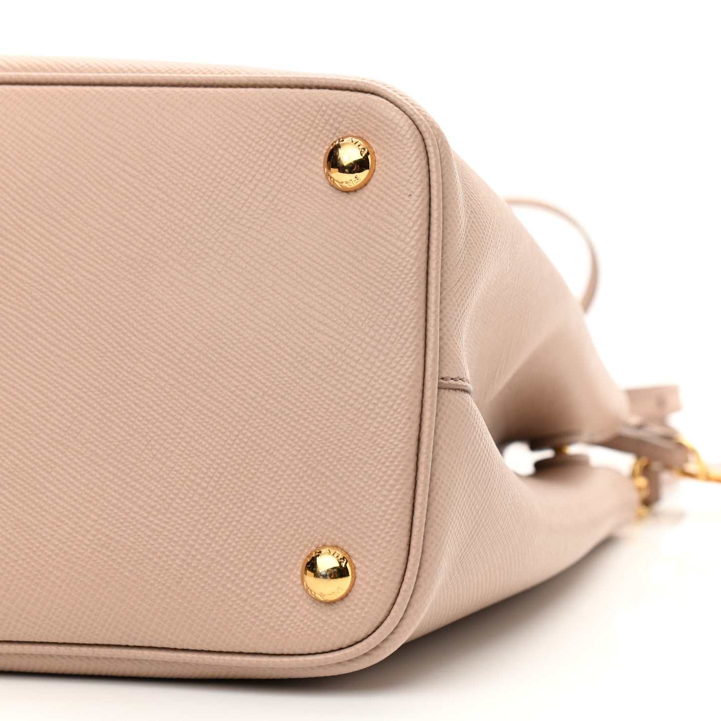 Saffiano Cuir Medium Double Bag Cammeo Rosa