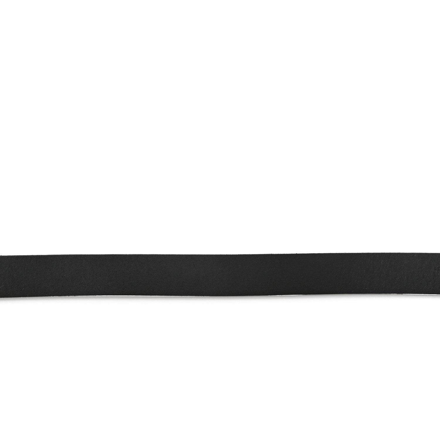 Saint Laurent Smooth Calfskin Square Buckle Belt 95 Black 8 of 10