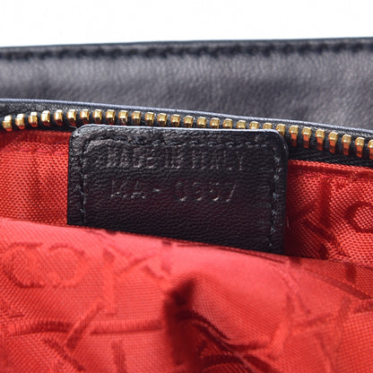 Christian Dior Lambskin Cannage Medium Lady Dior Black 7 of 12