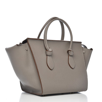 Celine Crisped Calfskin Mini Tie Knot Tote Medium Grey 3 of 15