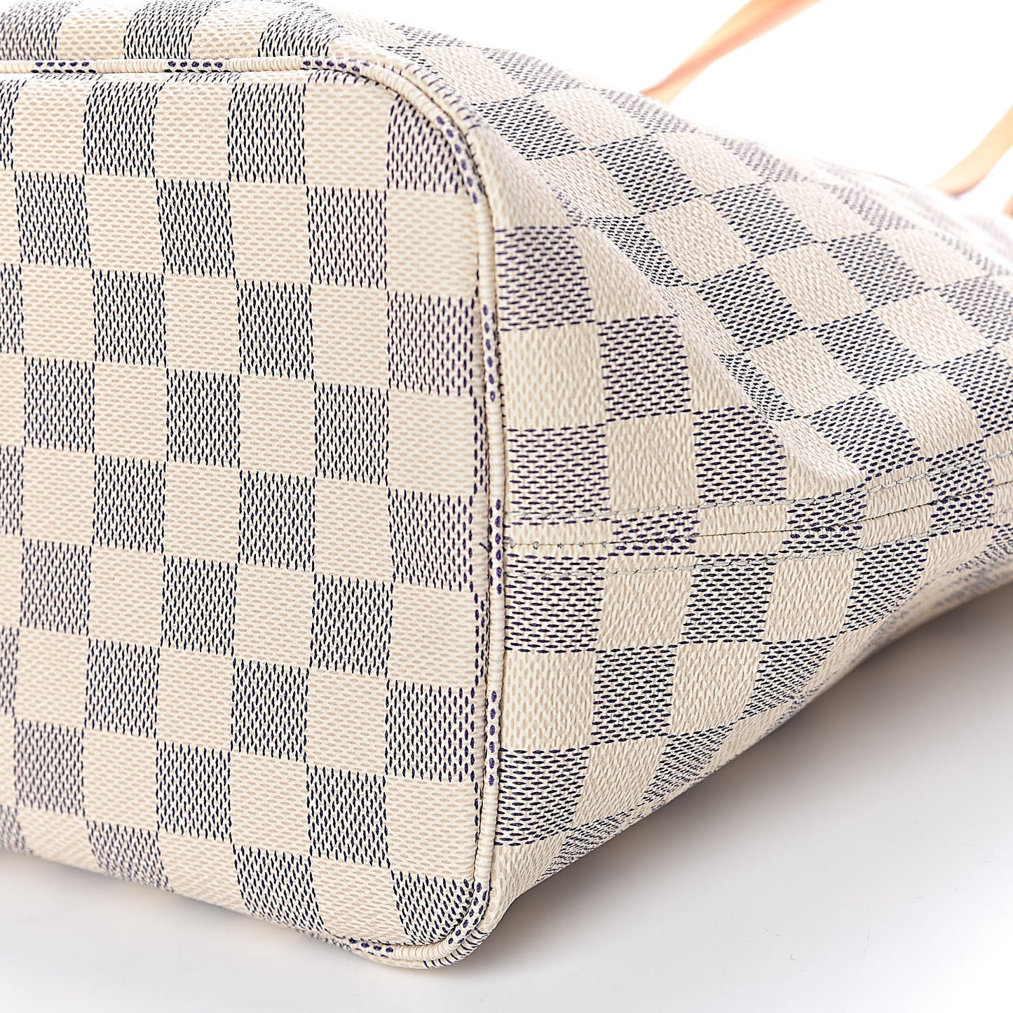 Damier Azur Neo Neverfull MM Rose Ballerine