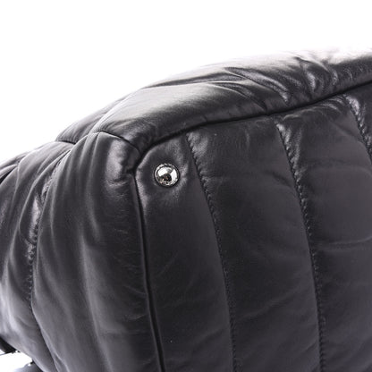 Prada Nappa Bomber Tote Black 9 of 10