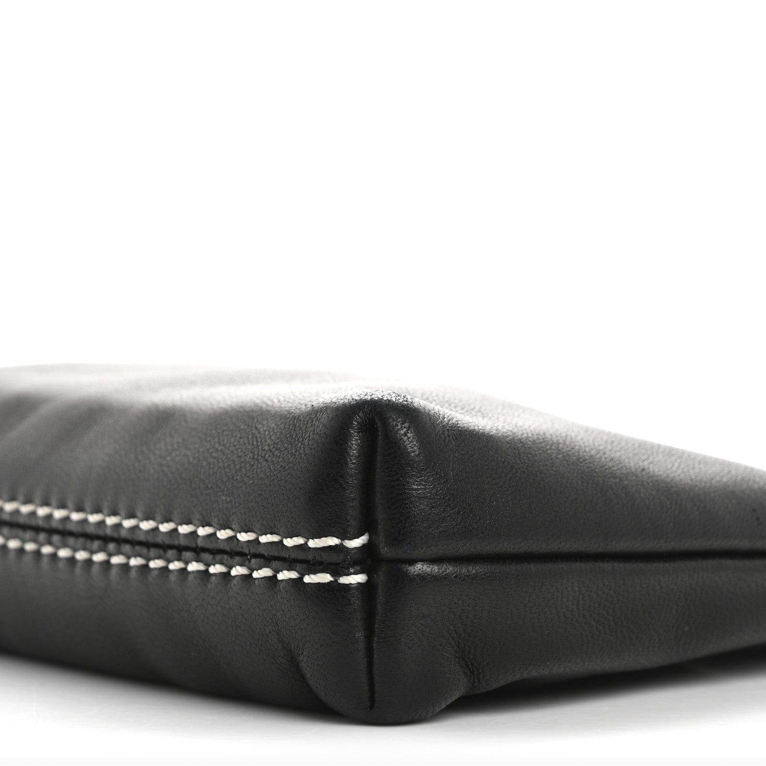 Chanel Lambskin Lax Pochette Black 10 of 12