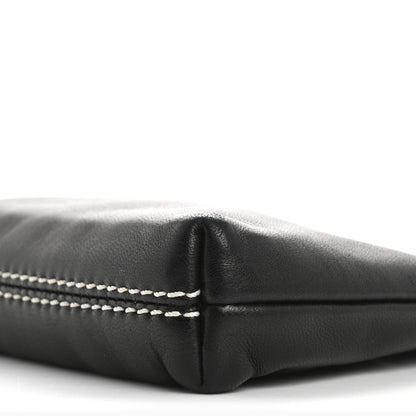 Chanel Lambskin Lax Pochette Black 10 of 12