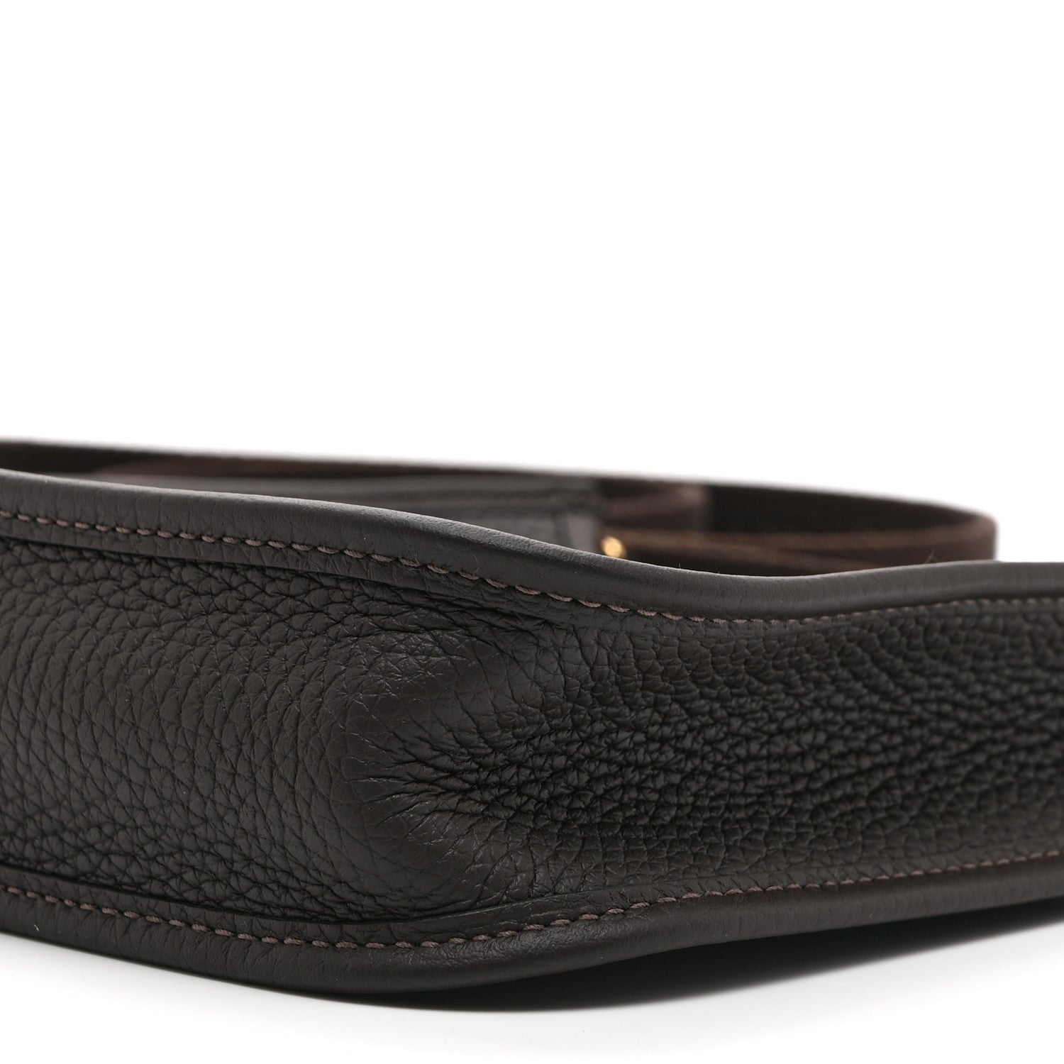 Hermes Taurillon Clemence Evelyne TPM Chocolate 10 of 11