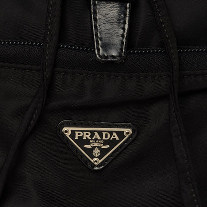 Prada Tessuto Nylon Vela Cinch Backpack Black 6 of 10