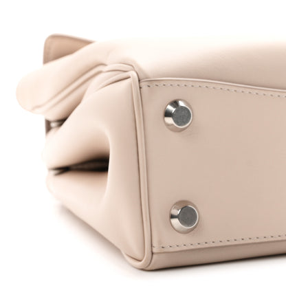 Balenciaga Natural Smooth Calfskin Small Rodeo Top Handle Handbag Almond 8 of 9