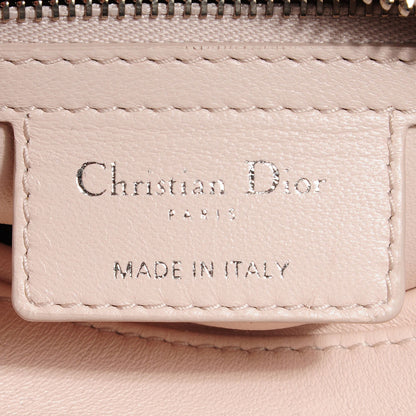 Christian Dior Tweed Medium Lady Dior Pink Green 7 of 9