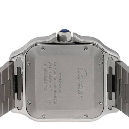 Cartier Stainless Steel 39.8mm Santos De Cartier Automatic Watch 4 of 5