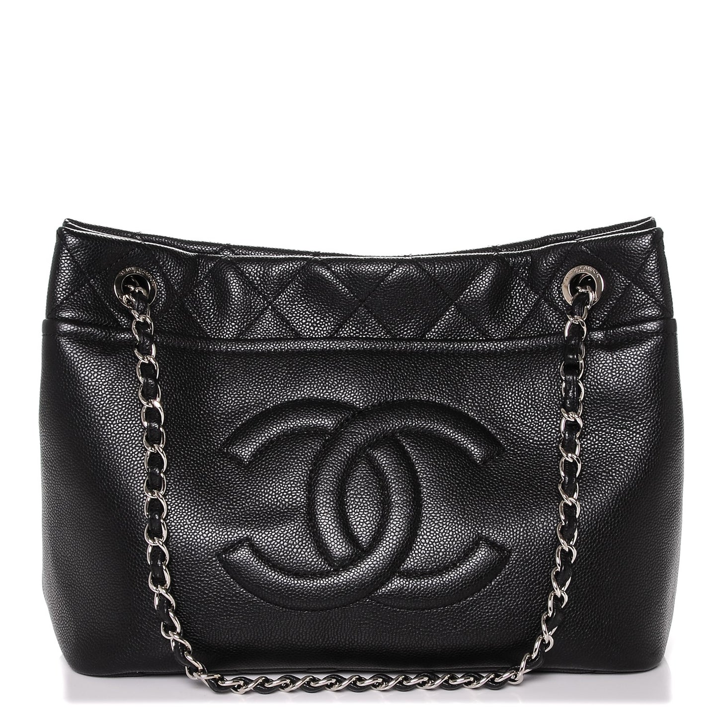 Caviar Timeless CC Soft Tote Black