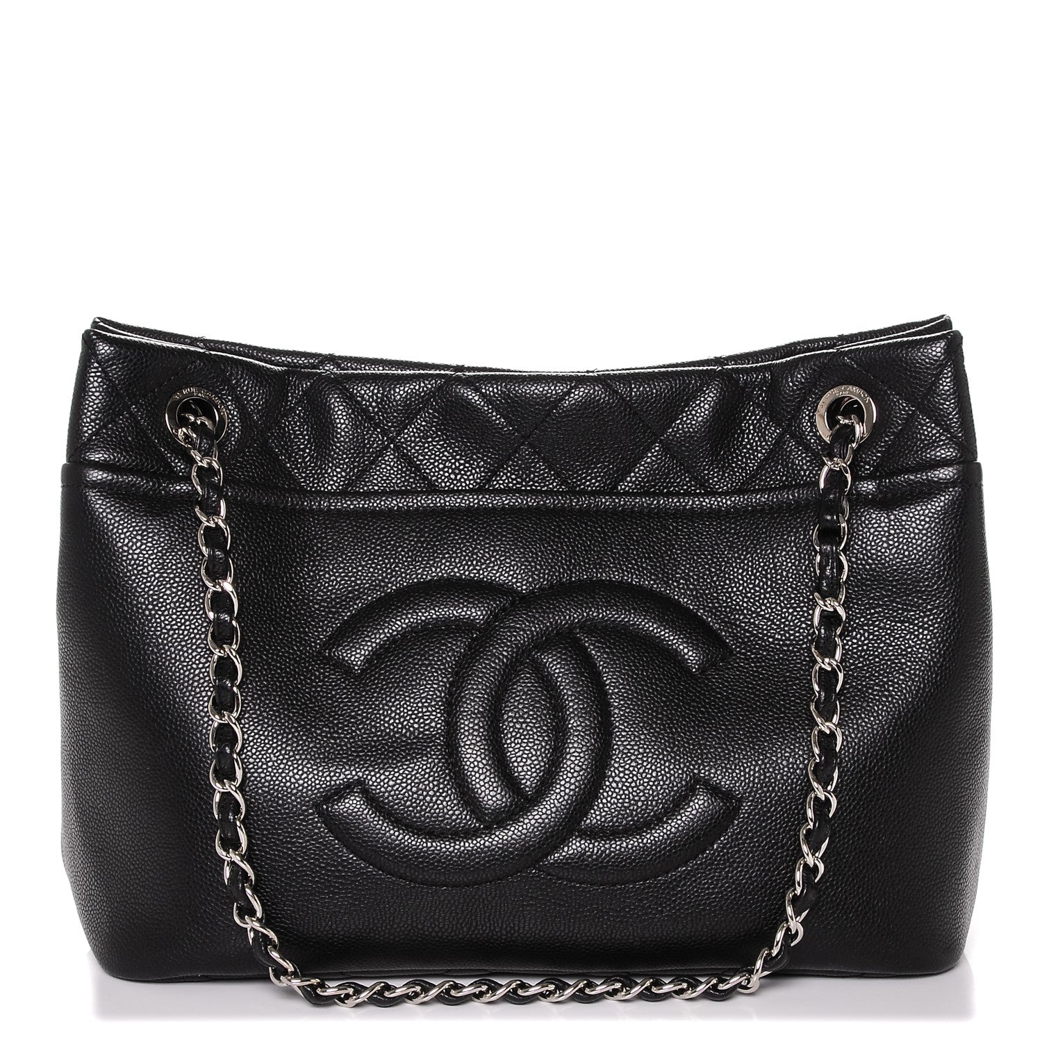 Chanel Caviar Timeless CC Soft Tote Black 1 of 7