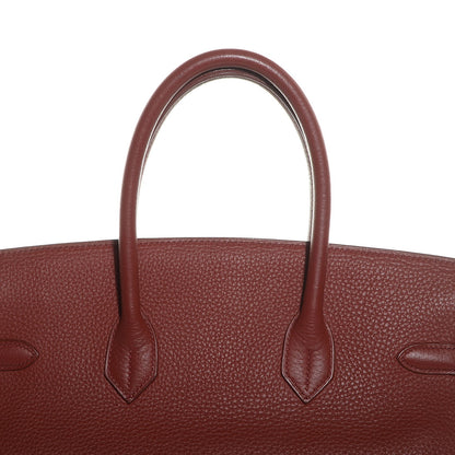 Hermes Taurillon Clemence Birkin 35 Brique 21 of 25