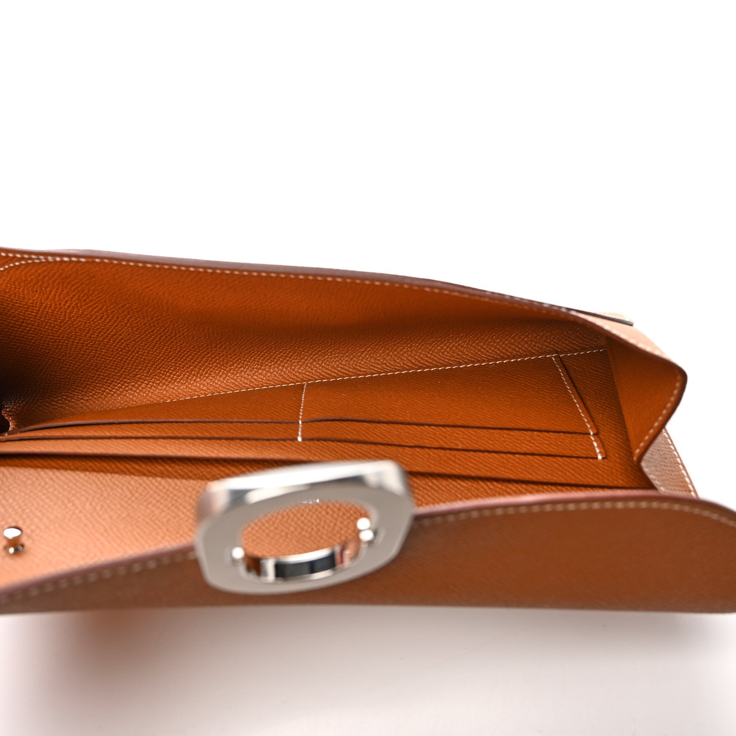 Hermes Epsom Maillon Wallet To Go Gold 5 of 8
