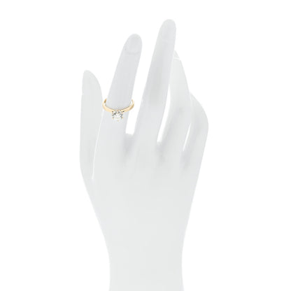 Parker & West by FASHIONPHILE 18K Yellow Gold Diamond 1.24ct Solitaire Engagement Ring 53 6.25 2 of 10