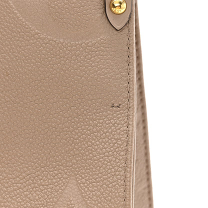 Louis Vuitton Empreinte Monogram Giant Onthego MM Tourterelle 10 of 13