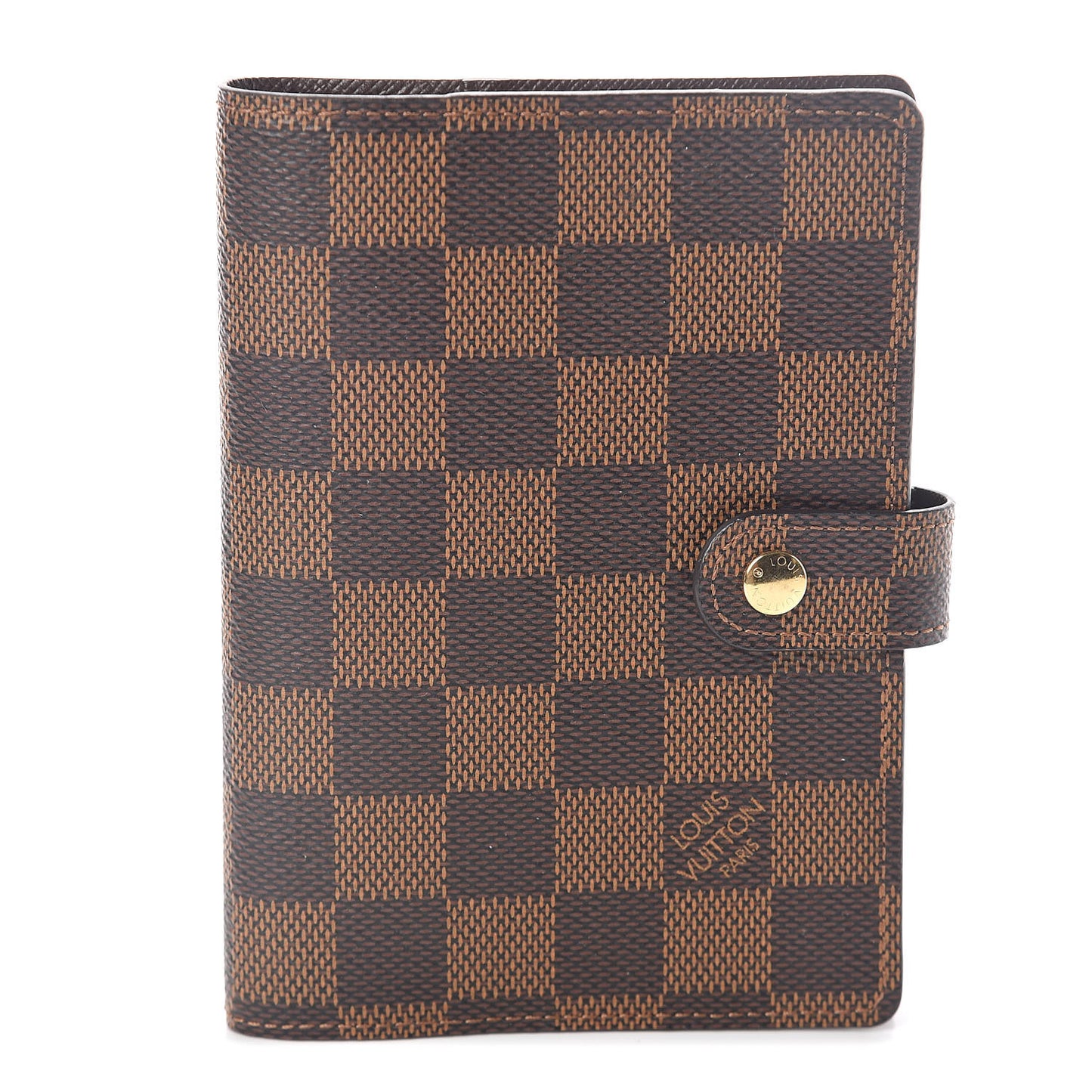 Damier Ebene Small Ring Agenda Cover