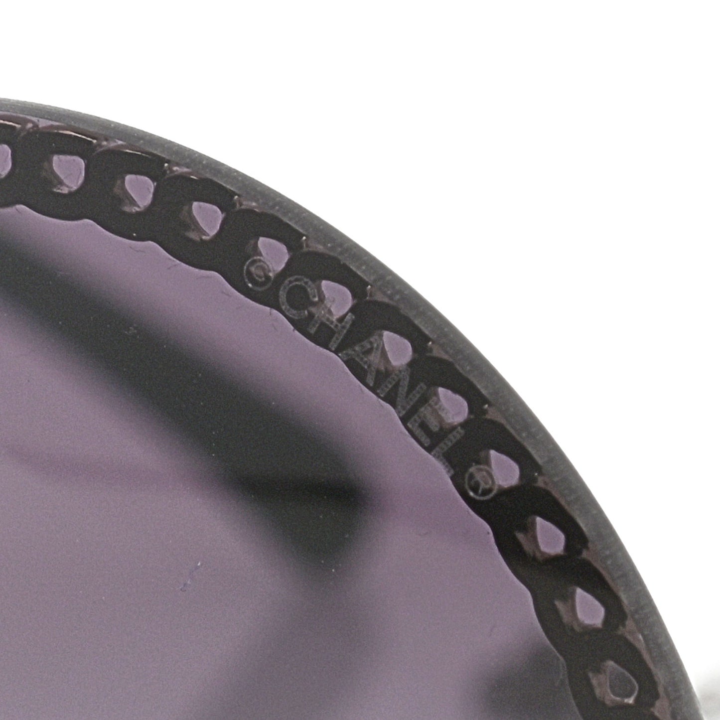 Round Chain Sunglasses 4245 Gold