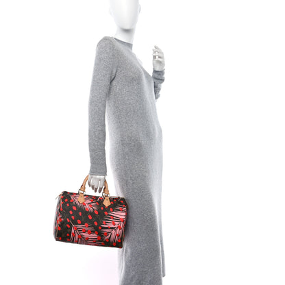 Louis Vuitton Monogram Jungle Dots Speedy 30 Sugar Pink Poppy 2 of 13