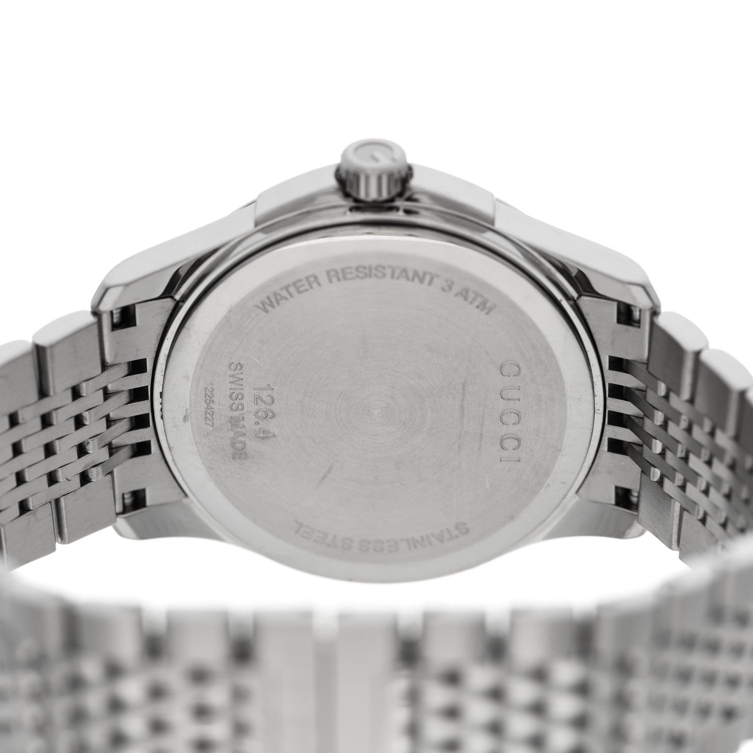 Gucci Stainless Steel Diamond 38mm G-Timeless Quartz Watch 4 of 6
