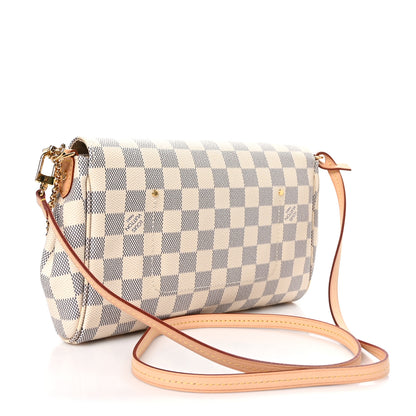 Louis Vuitton Damier Azur Favorite MM 3 of 9