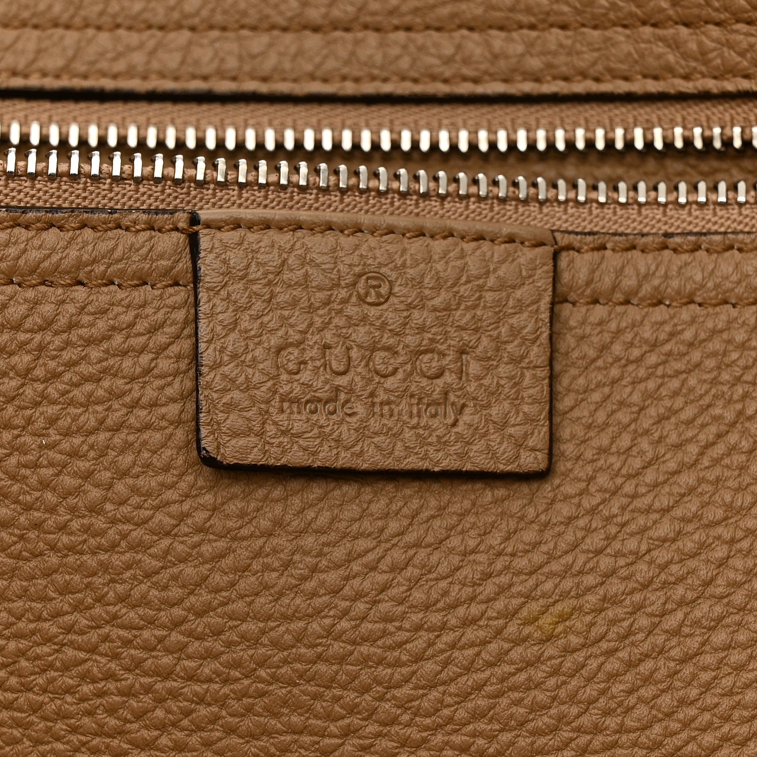 Gucci Soft Calfskin Medium Jackie Top Handle Bag Camel 6 of 18