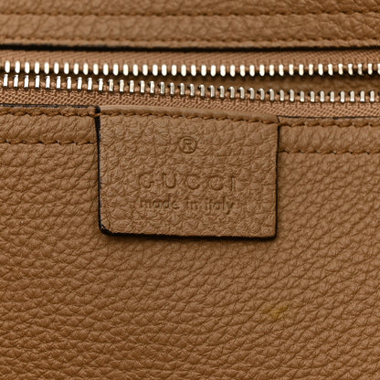 Gucci Soft Calfskin Medium Jackie Top Handle Bag Camel 6 of 18