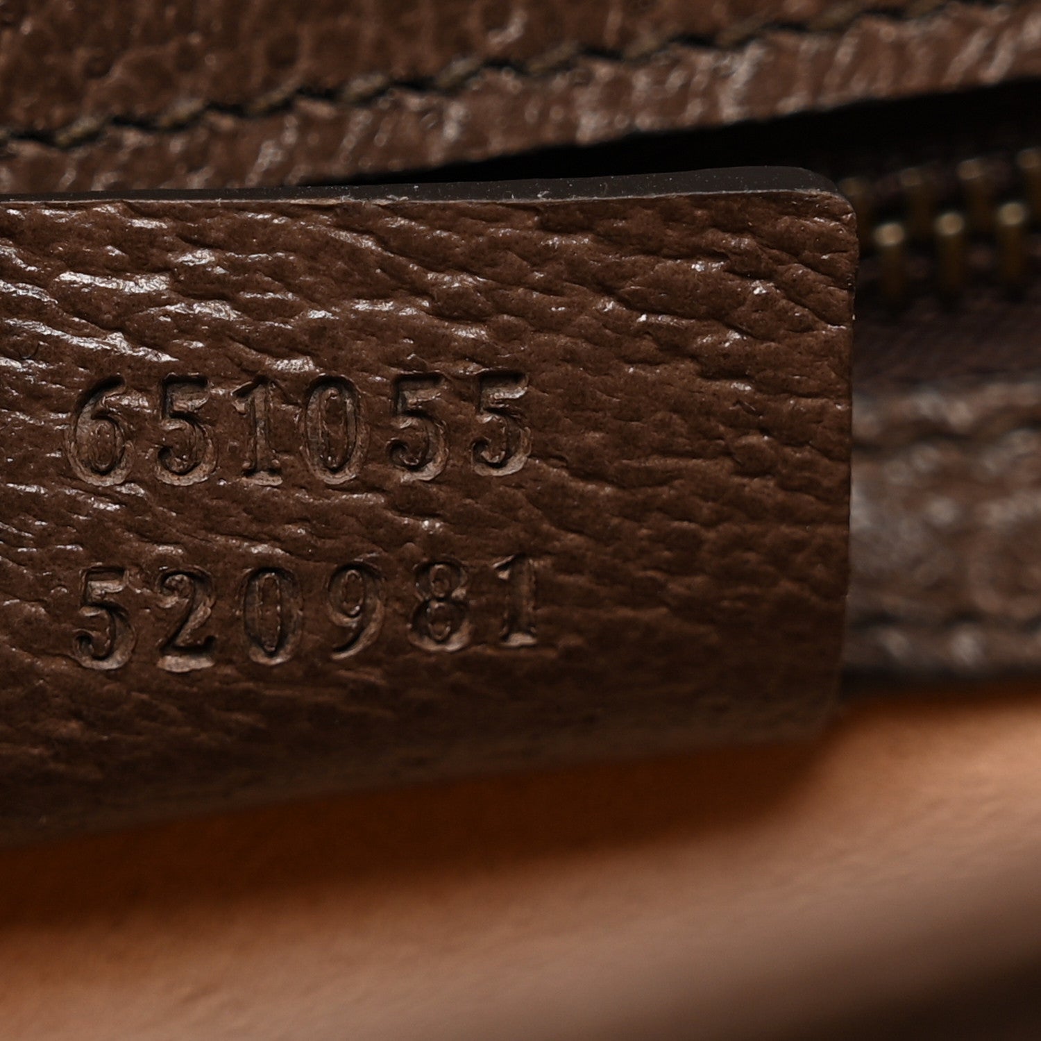 Gucci GG Supreme Monogram Textured Dollar Calfskin Web Small Ophidia Padlock Top Handle Bag Beige Ebony New Acero 8 of 10