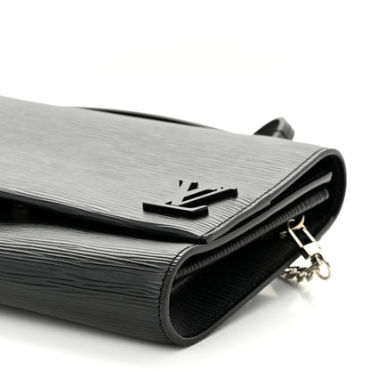 Louis Vuitton Epi Clery Black 9 of 10