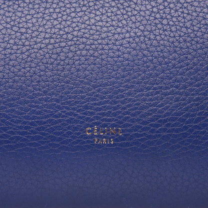 Celine Drummed Calfskin Small Belt Bag Indigo 7 of 9