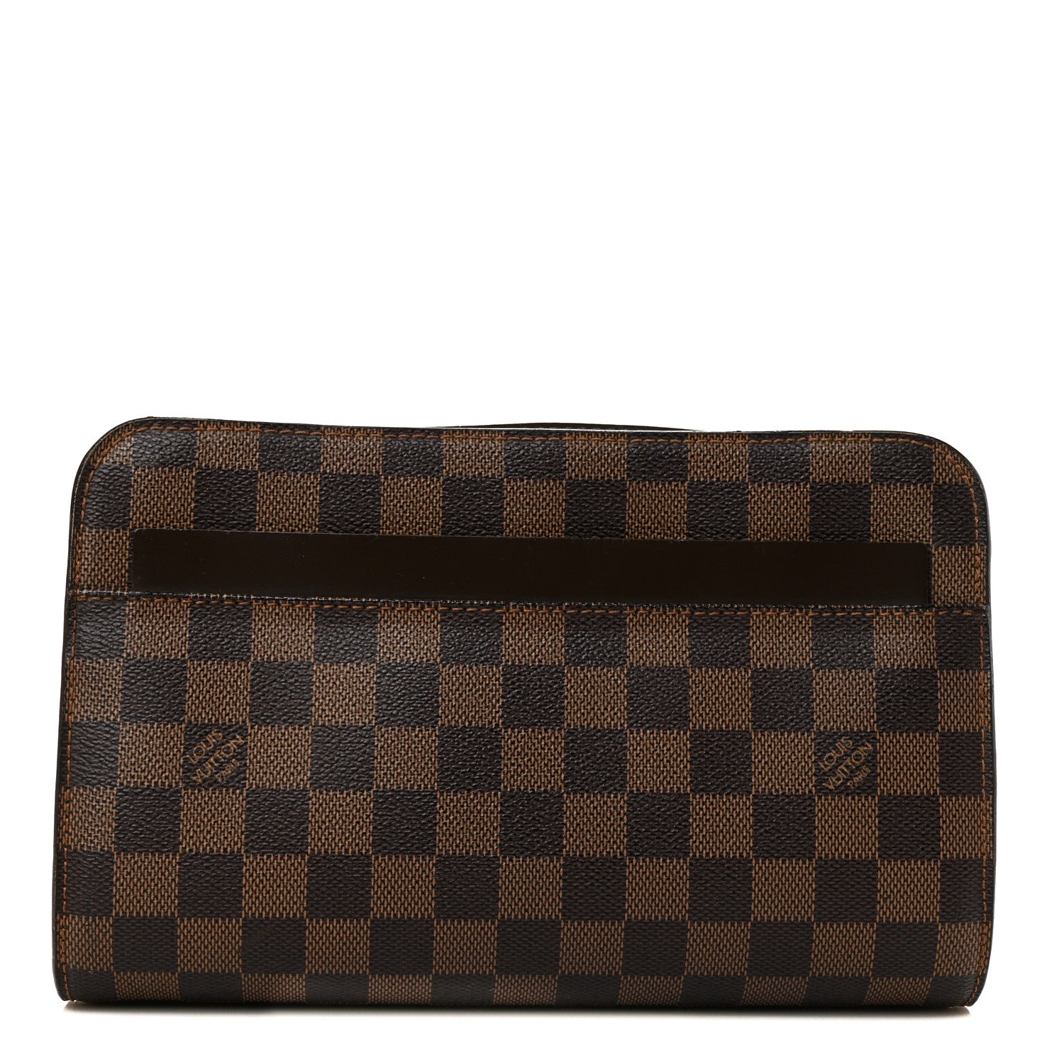 Louis Vuitton Damier Ebene Pochette Saint Louis Clutch 1 of 9