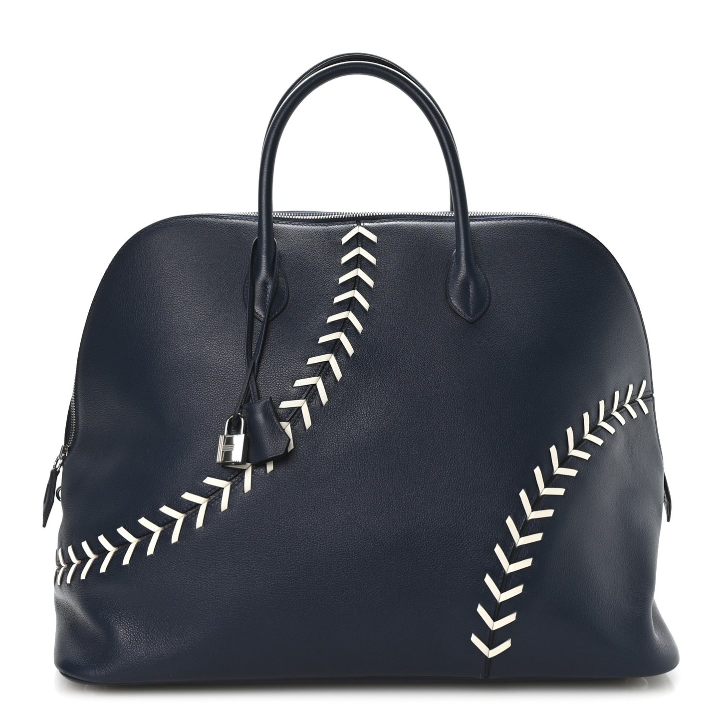 Evercolor 1923 Bolide 45 Baseball Bag Bleu De Malte Blanc