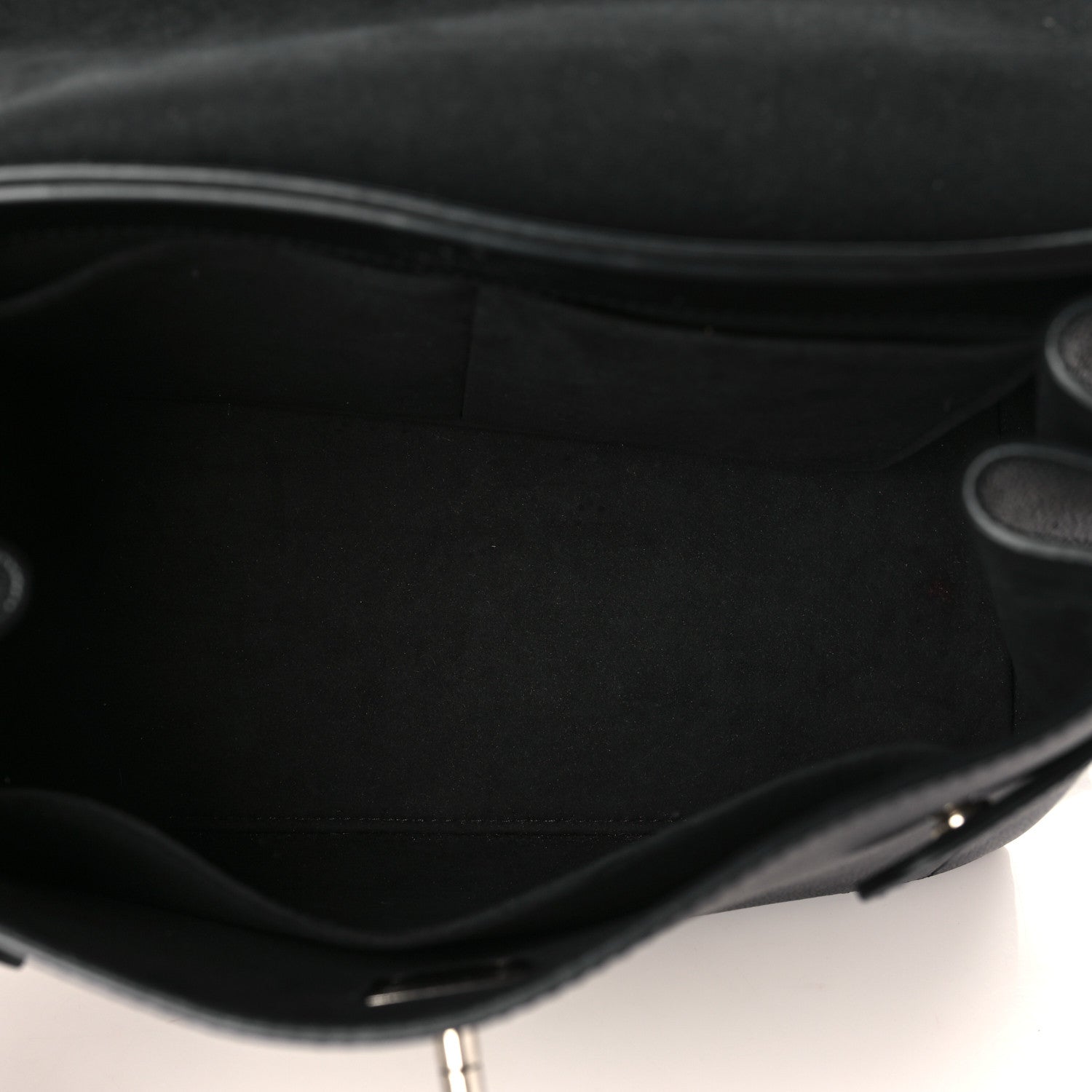Louis Vuitton Soft Calfskin Lockme Ever MM Black 5 of 8