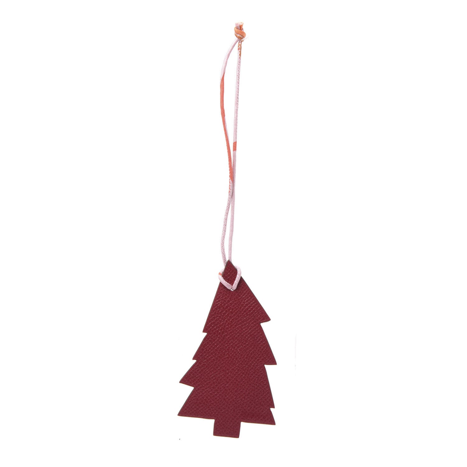 Hermes Togo Epsom Petit H Pine Tree Bag Charm 2 of 4