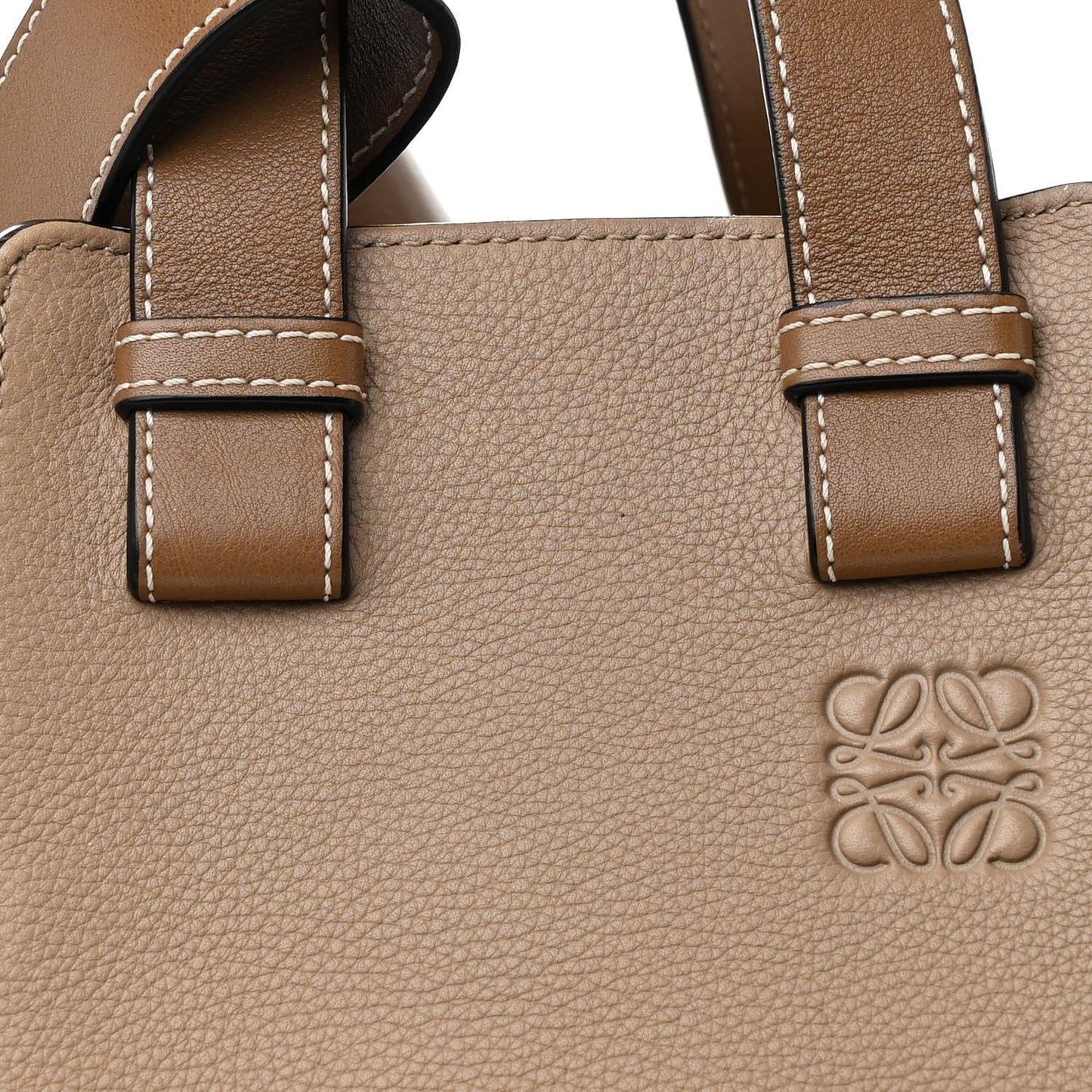 Calfskin Medium Hammock Shoulder Bag Sand Mink