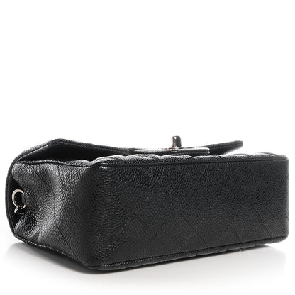 Chanel Caviar Quilted Mini Flap Bag Black 4 of 9