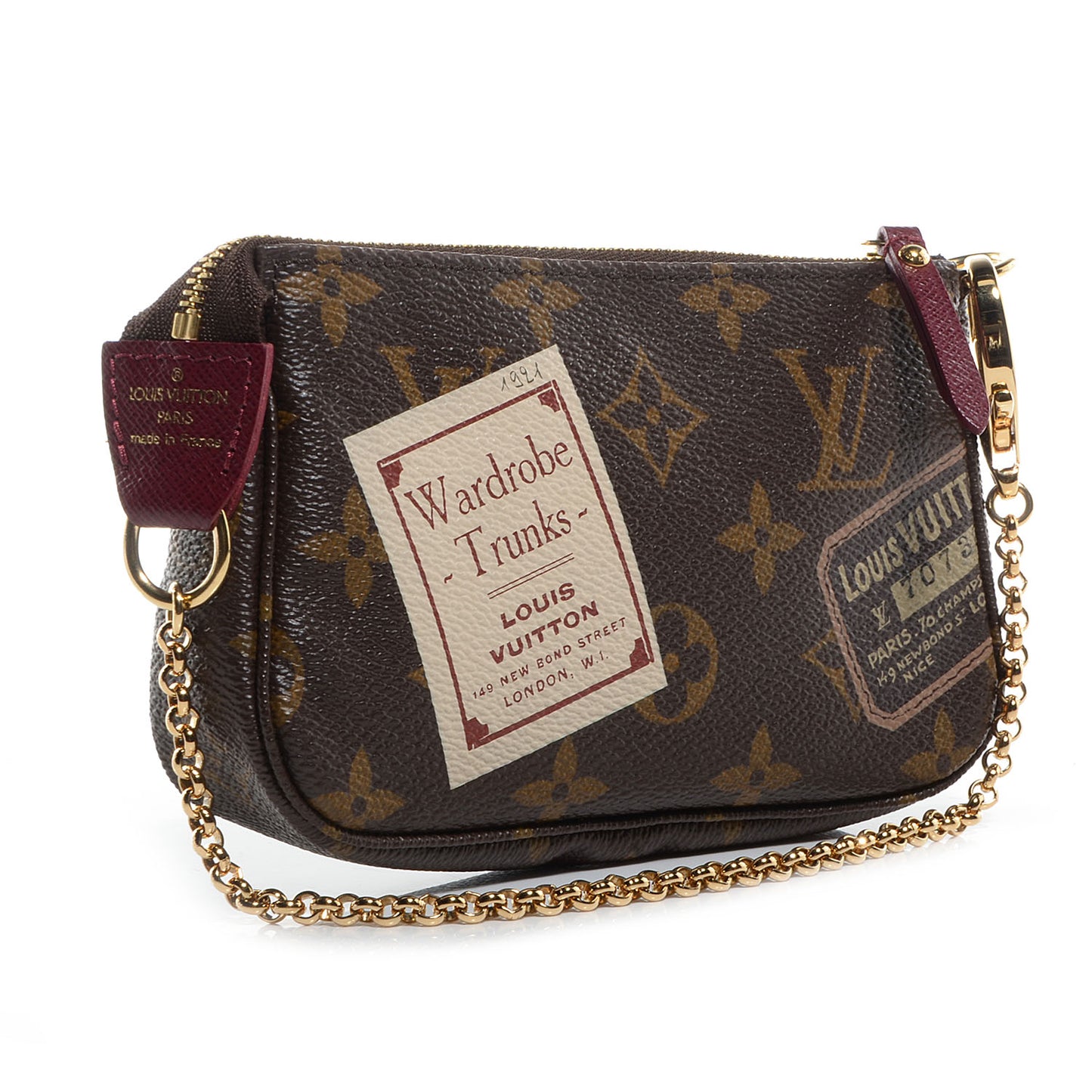 Monogram Stamp Mini Pochette Accessories