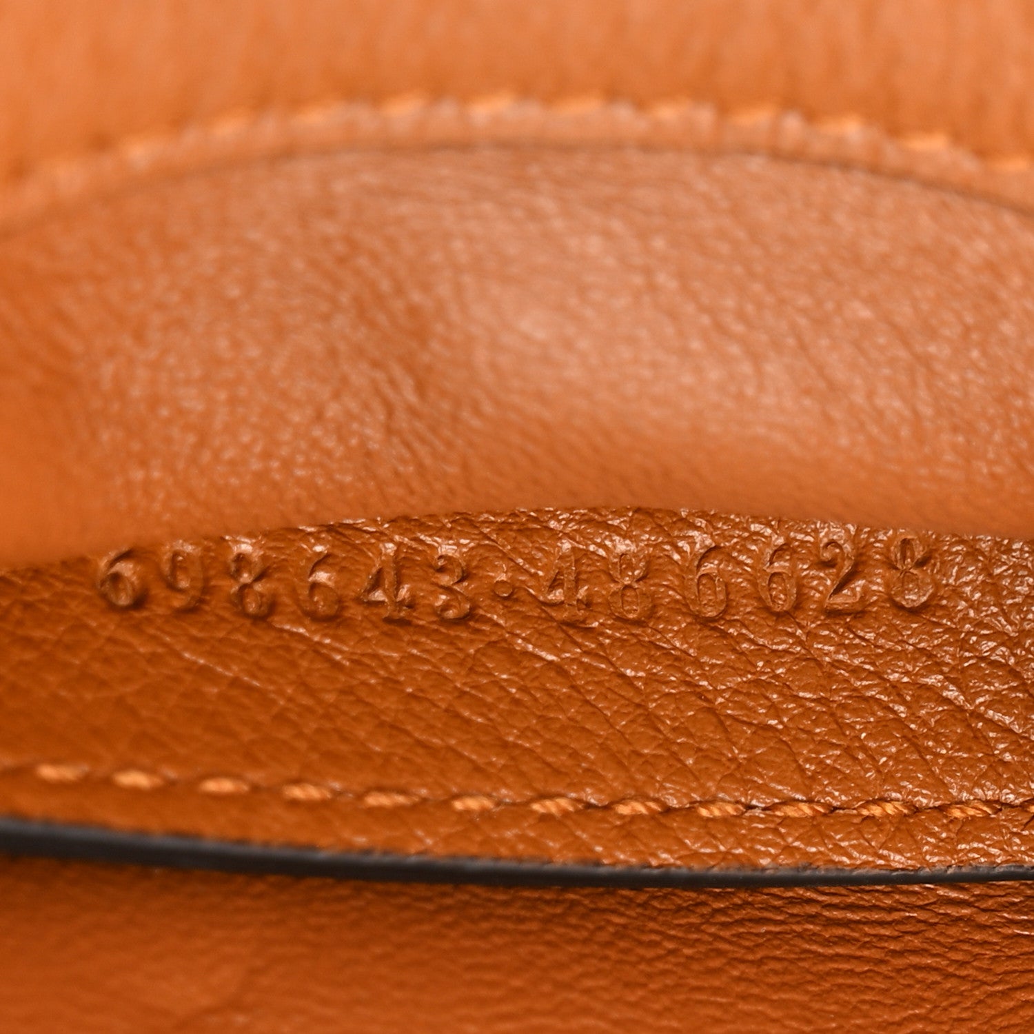 Gucci Roxy Calfskin Web Mini Blondie Shoulder Bag Cognac 7 of 11