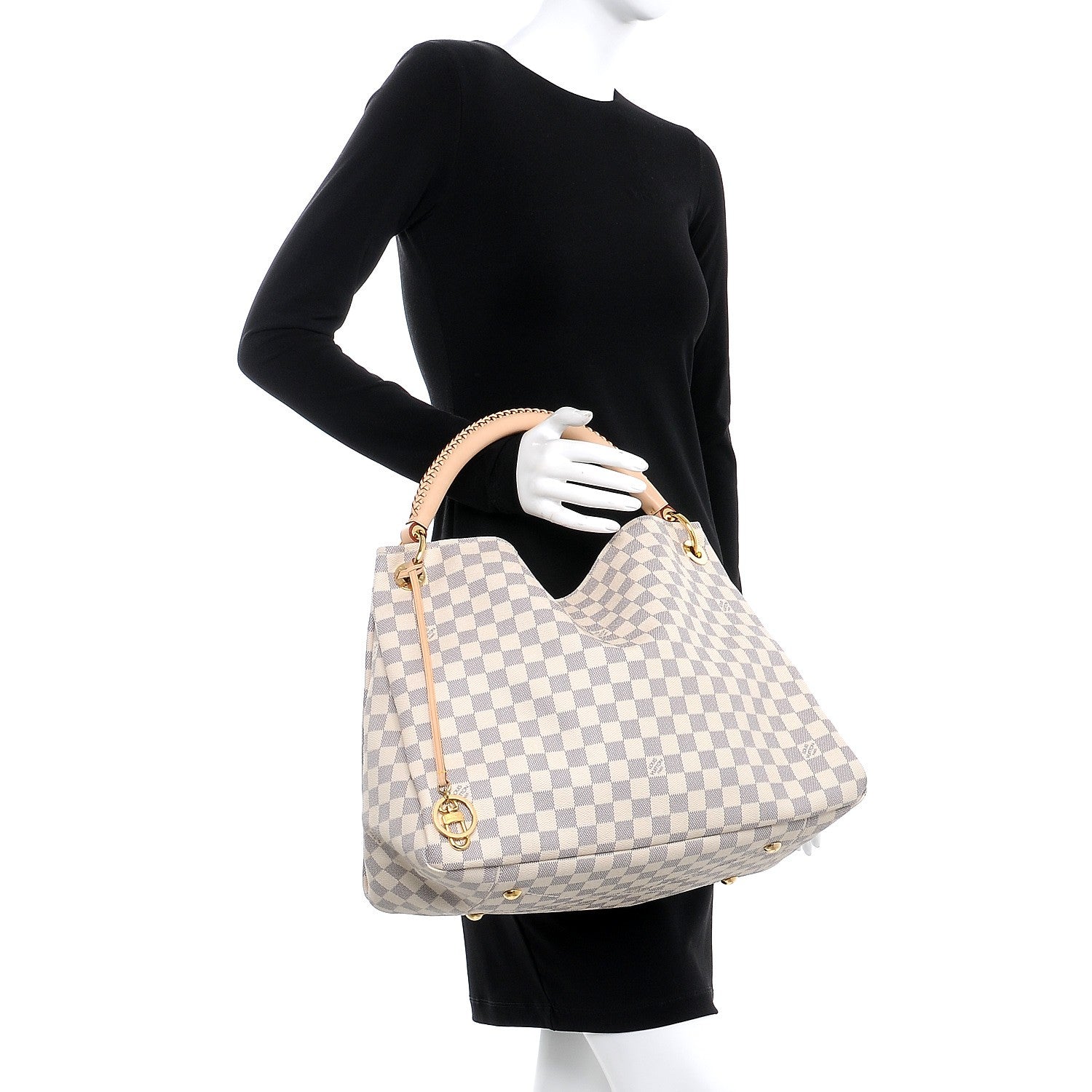 Louis Vuitton Damier Azur Artsy MM 2 of 8